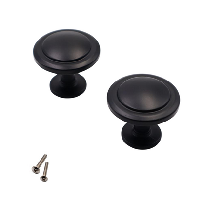 Pomello per mobili - Nero Opaco