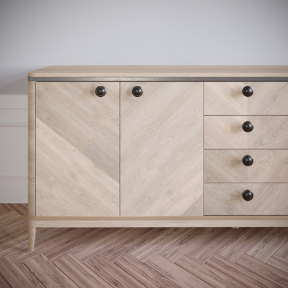 Pomello per mobili - Nero Opaco