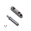 Push Pull per Ante Grigio + adattatore (10 pezzi)