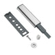 Chiusura Push to Open - Cerniere senza molla - con punta magnetica Zinco/Grigio – Furnica