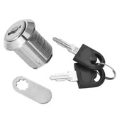 Serratura per cassetta postale con piastra a camma diritta 19x20mm, Cromo