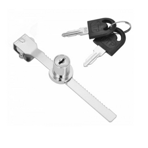 Serrature per porte in vetro scorrevoli - Cromo
