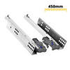 Sistemi per cassetti ammortizzate 3/4 estrazione (sinistra e destra) 450mm