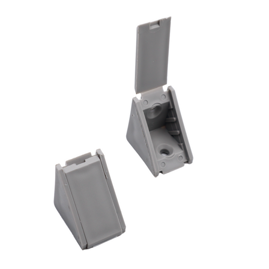Supporti per mensole - Grigio (500 pz)
