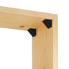 Supporti per mensole - Nero (100 pz)