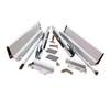 Sistemi per cassetti ammortizzate Mezzo - Altezza 142mm - Argento 450mm