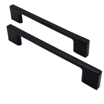 TECHNO Maniglia per mobili 128mm - Nero opaco