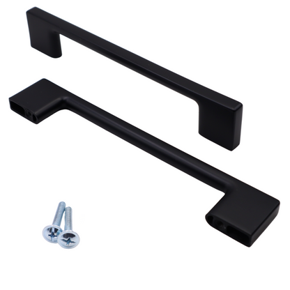 TECHNO Maniglia per mobili 192mm - Nero opaco