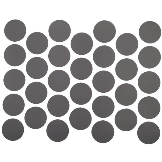 Tappi coprivite adesivi - Antracite Ø18