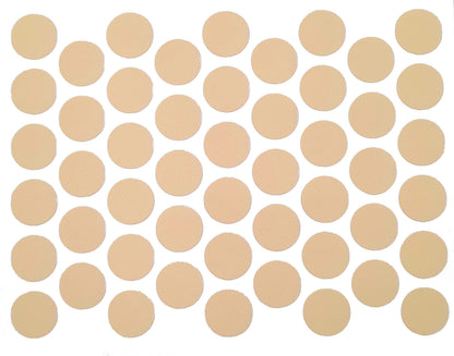 Tappi coprivite adesivi - Beige Ø14