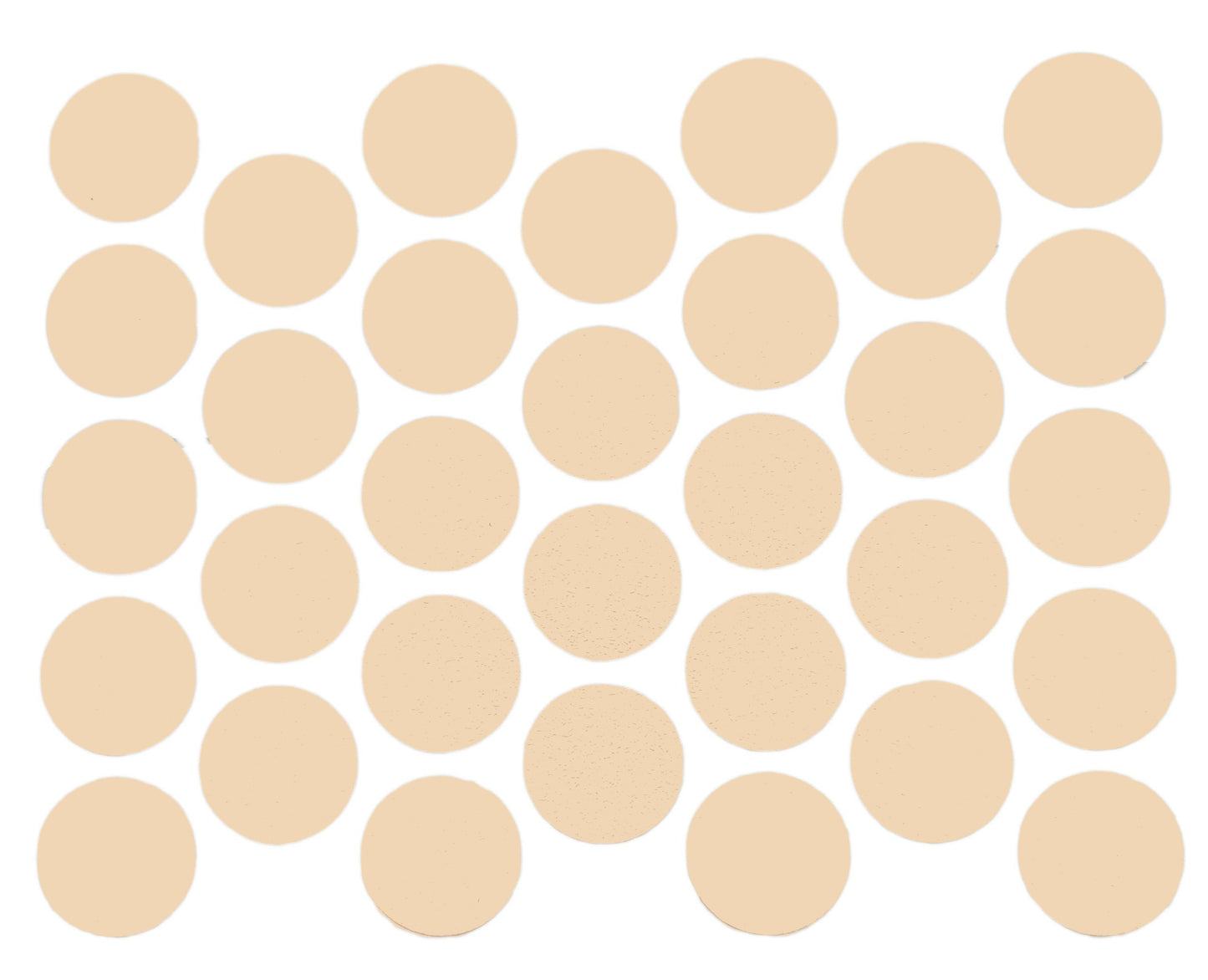 Tappi coprivite adesivi - Beige Ø18