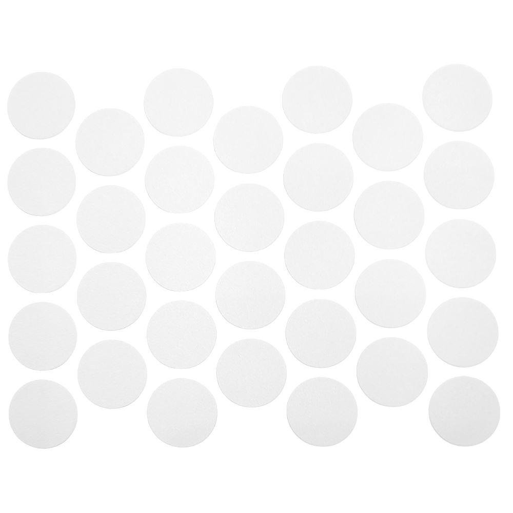 Tappi coprivite adesivi - Bianco Ø18