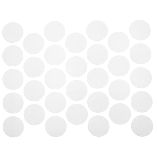 Tappi coprivite adesivi - Bianco Ø18