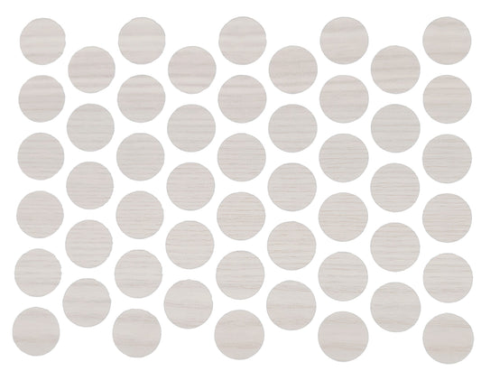 Tappi coprivite adesivi - Bianco antico Ø14