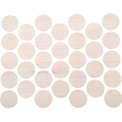 Tappi coprivite adesivi - Bianco antico Ø18