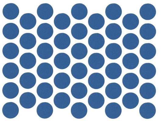 Tappi coprivite adesivi - Blu Ø14