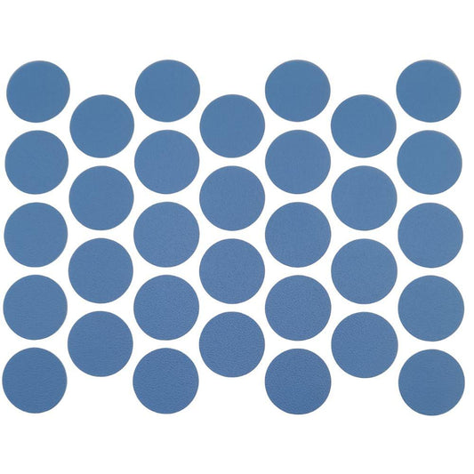 Tappi coprivite adesivi - Blu Ø18