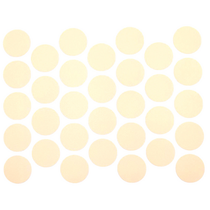 Tappi coprivite adesivi - Crema Ø18