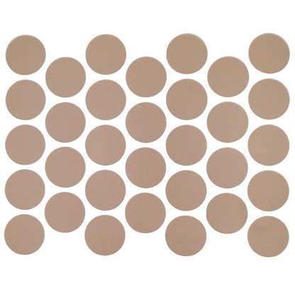 Tappi coprivite adesivi - Latte Ø18