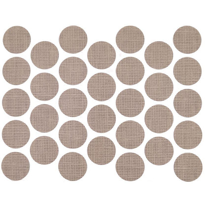 Tappi coprivite adesivi - Latte di cotone Ø18