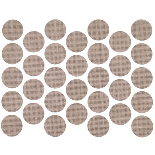 Tappi coprivite adesivi - Latte di cotone Ø18