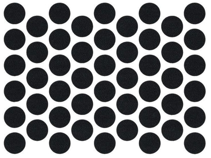 Tappi coprivite adesivi - Nero Ø14