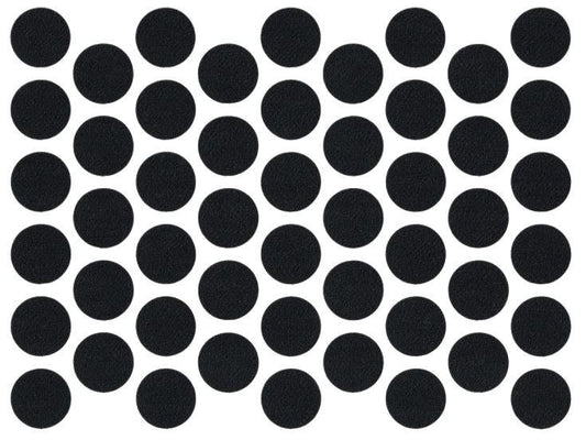 Tappi coprivite adesivi - Nero Ø14