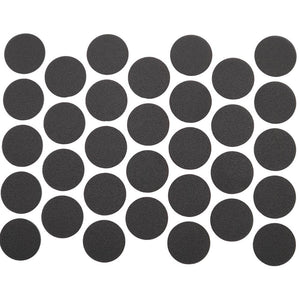 Tappi coprivite adesivi - Nero Ø18