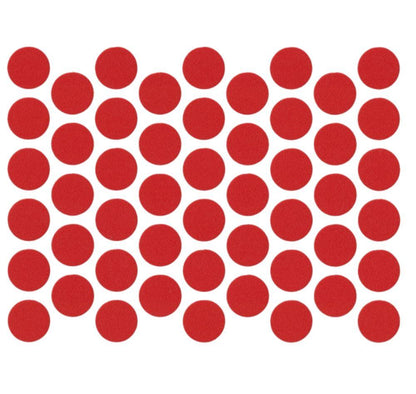 Tappi coprivite adesivi - Rosso Ø14