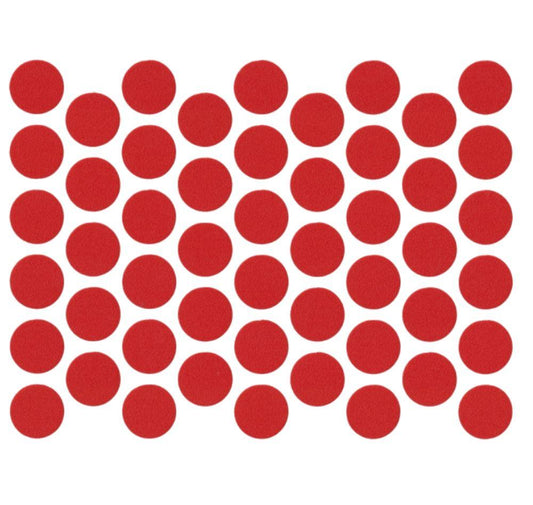 Tappi coprivite adesivi - Rosso Ø14