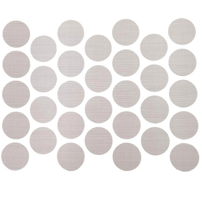 Tappi coprivite adesivi - Tendenza Grigio Ø18
