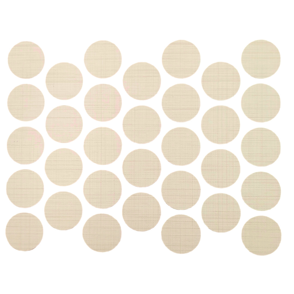 Tappi coprivite adesivi - Tendenza Beige Ø18