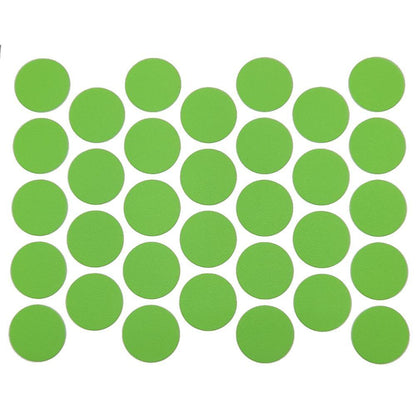 Tappi coprivite adesivi - Verde acqua Ø18