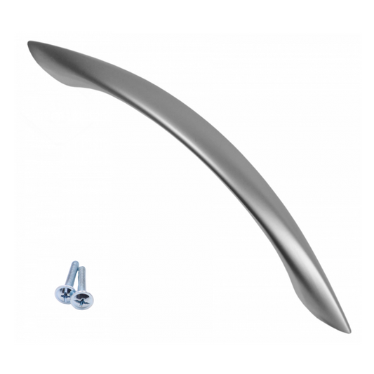 Maniglia per mobili moderni L96mm, Alluminio