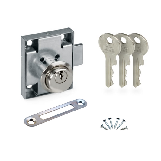 Serratura per mobili 22x21mm