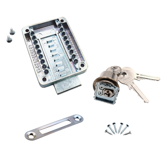 Serratura regolabile per mobili 22x21mm