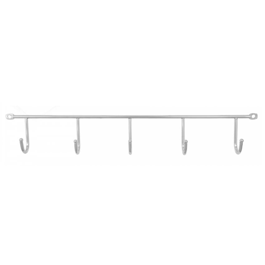 Appendiabiti Da Parete Design Metallo 60x100 | Attaccapanni Con 10 Ganci Per Corridoio E Ingresso