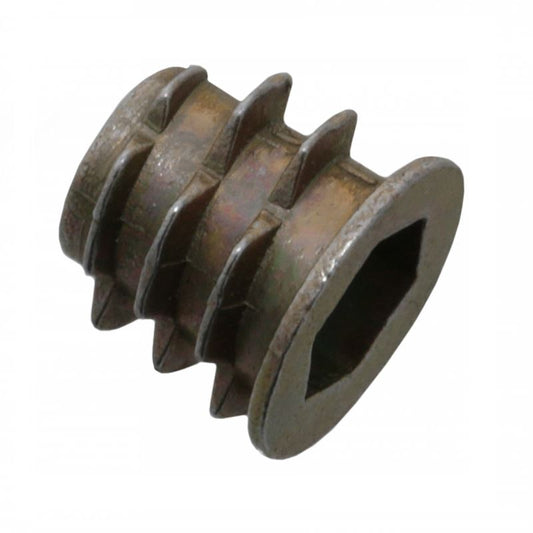 Bussola filettata per legno M6 - 8x10mm (1000 pz) NTP 