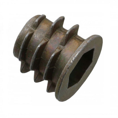 Bussola filettata per legno M6 - 8x10mm (1000 pz) NTP 