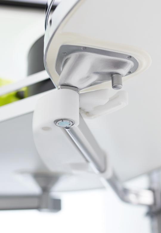 Chiusura Soft per Le Mans System a destra - Bianco PEKA 
