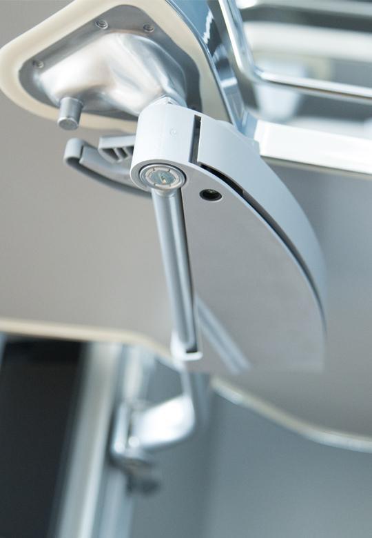 Chiusura Soft per Le Mans System a sinistra - Bianco PEKA 