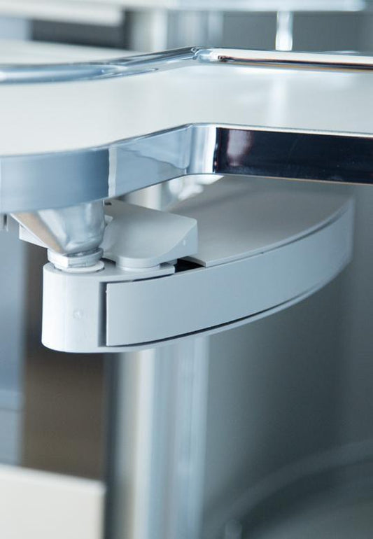 Chiusura Soft per Le Mans System a sinistra - Grigio PEKA 