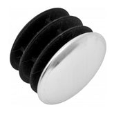 Coperchio per asta appendiabiti 25mm - Cromo