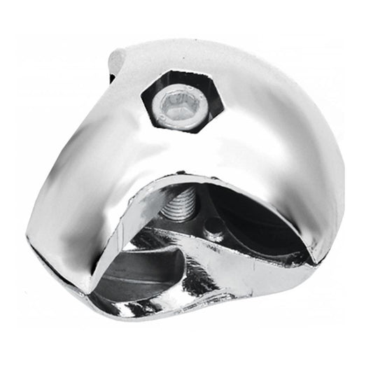 Doppio connettore per asta appendiabiti 25mm - Cromo NTP Sinistra 