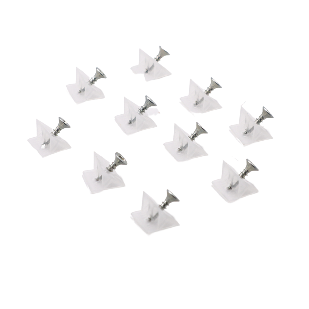 30 Cunei Di Fissaggio Per Mobili - Con Viti, Supporto Angolare A L - Per Cassetti, Librerie, Armadi - Foto 10