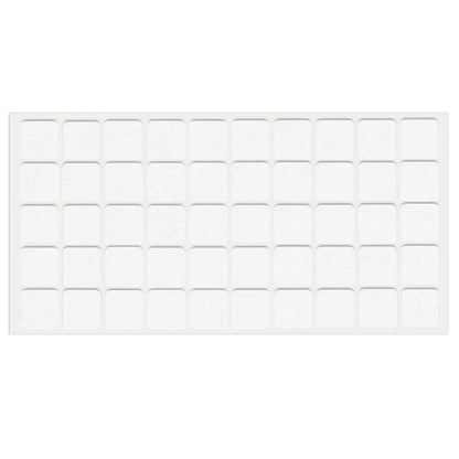 Feltrini adesivi per Mobili 20x20mm - Nero, Marrone, Bianco NTP Bianco 
