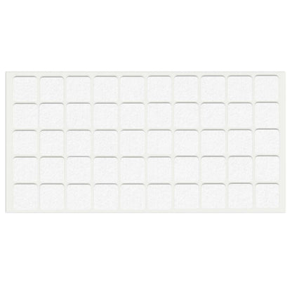 Feltrini adesivi per Mobili 20x20mm - Nero, Marrone, Bianco NTP Bianco 
