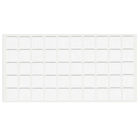 Feltrini adesivi per Mobili 20x20mm - Nero, Marrone, Bianco NTP Bianco 