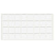 Feltrini adesivi per Mobili 25x25mm - Nero, Marrone, Bianco NTP Bianco 