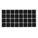 Feltrini adesivi per Mobili 25x25mm - Nero, Marrone, Bianco NTP Nero 